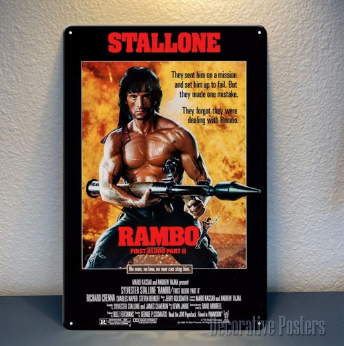 Home Cinema Decor - Pôster de metal do filme Sylvester