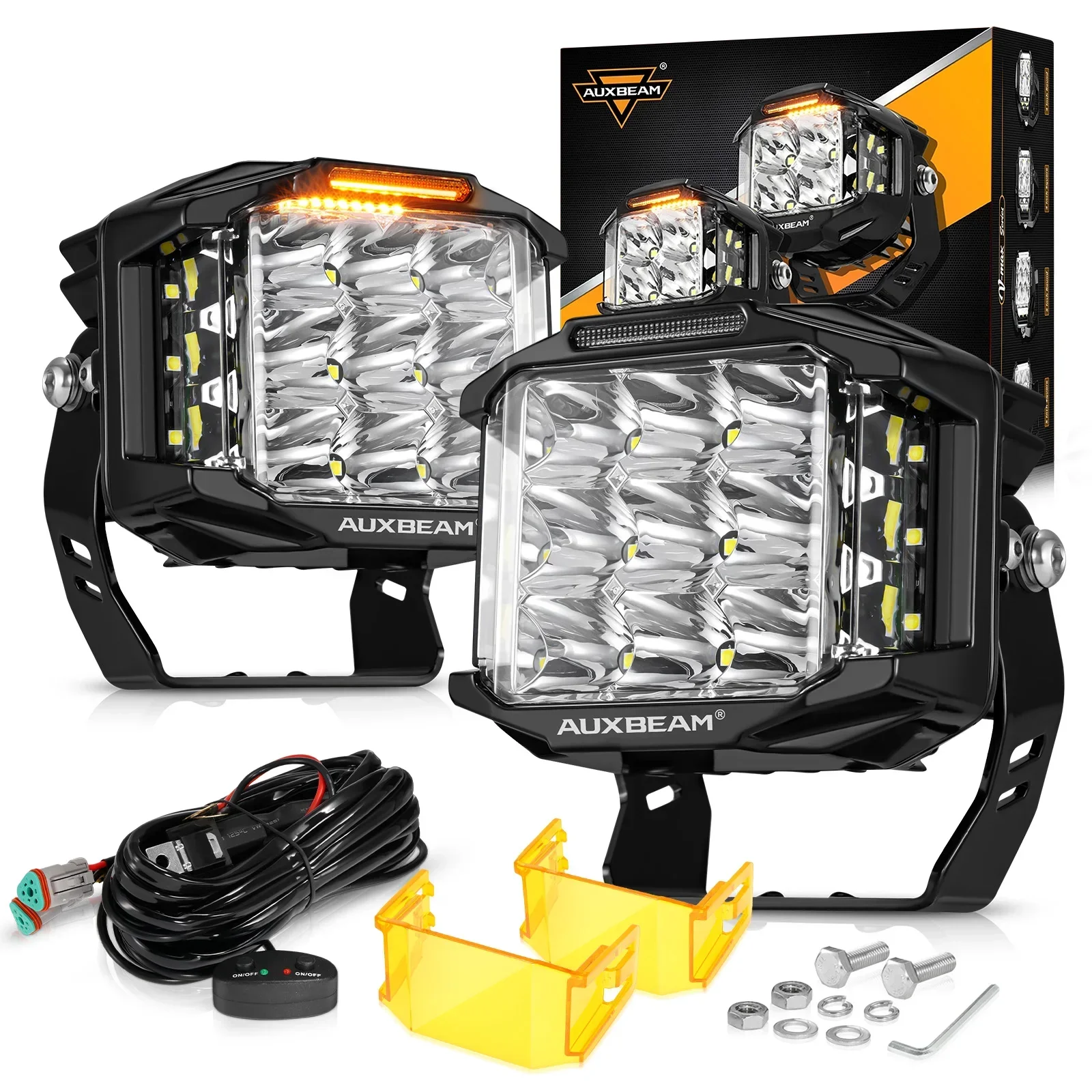 Home Cinema Imax - AUXBEAM V-MAX SÉRIE 4/5/7 polegadas LED
