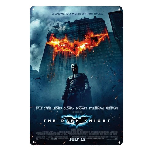Home Cinema Decor - Placa de Metal do Filme O