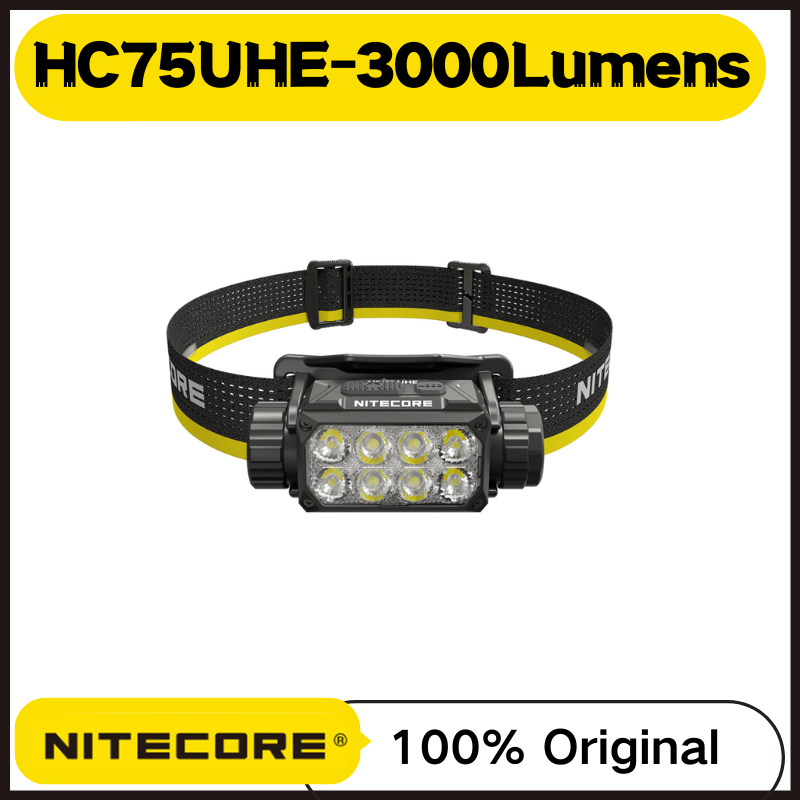 Home Cinema Imax - Nitecore hc75 uhe recarregável e-focus farol