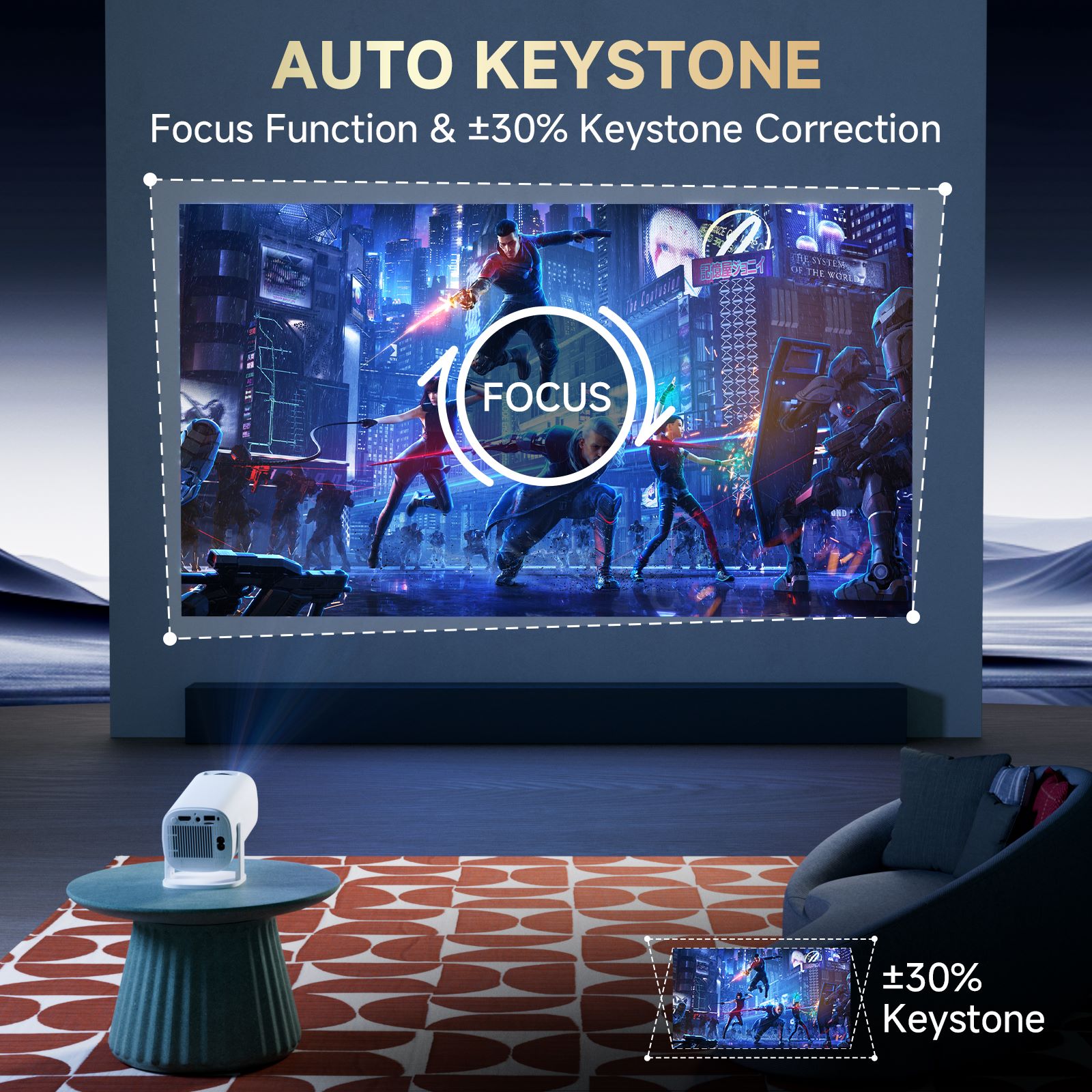 HONGTOP P30PRO Mini Projetor I - Home Cinema Entertainment avaliação e preço