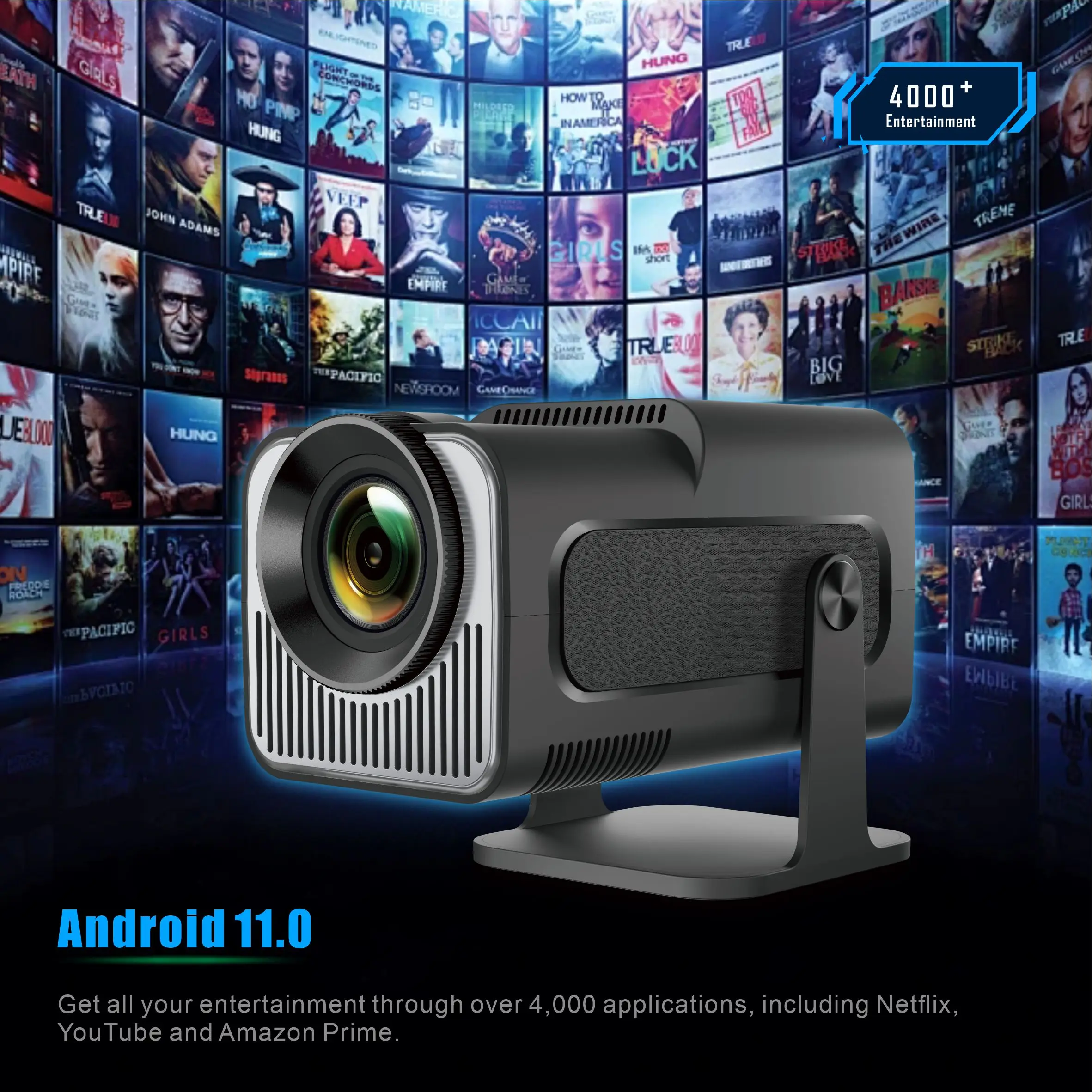 Projetor Salange HY320 MINI An - Home Cinema Entertainment avaliação e preço