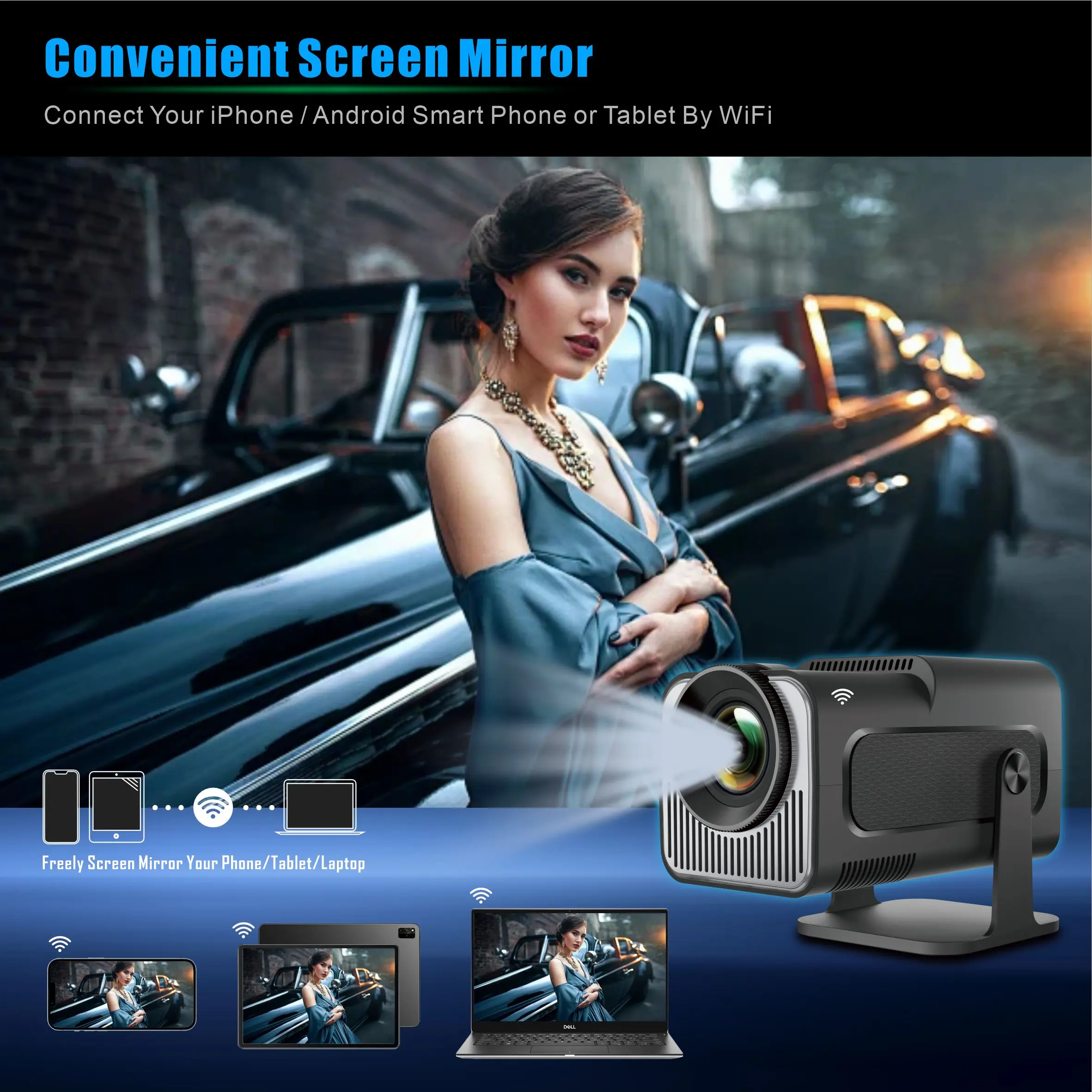 Projetor Salange HY320 MINI An - Home Cinema Entertainment avaliação e preço
