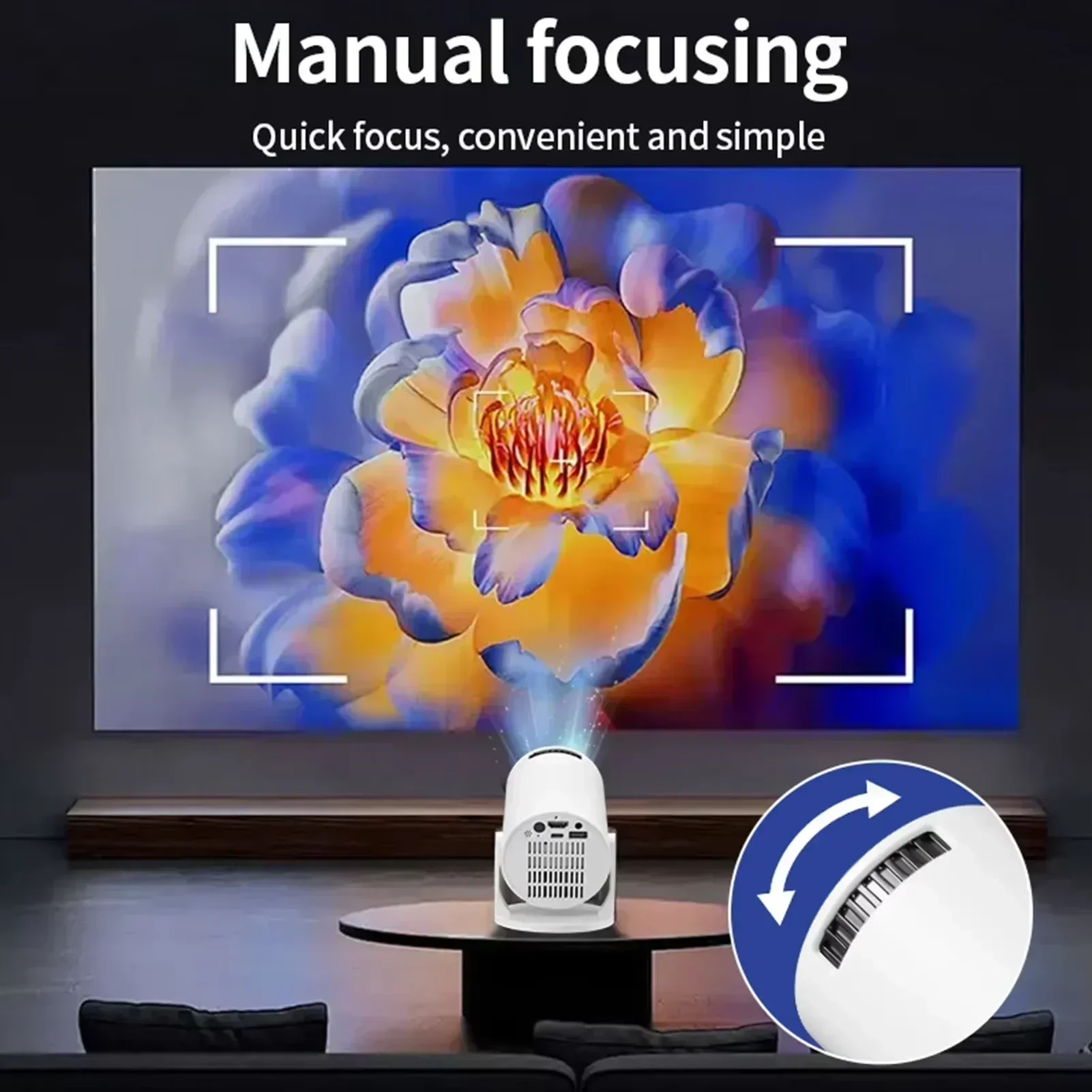 Novo Projetor Inteligente Mini - Home Cinema Entertainment avaliação e preço