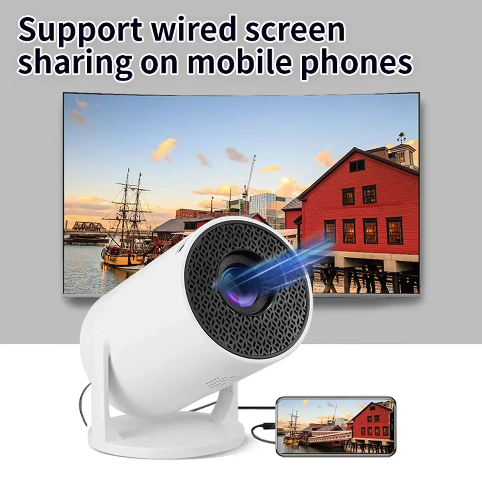 Novo Projetor Inteligente Mini - Home Cinema Entertainment avaliação e preço