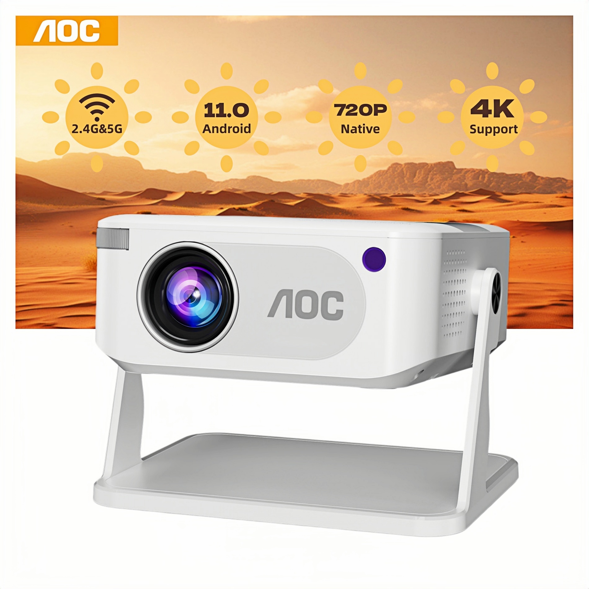 Projetor Portátil AOC HA109-PR - Home Cinema Entertainment avaliação e preço