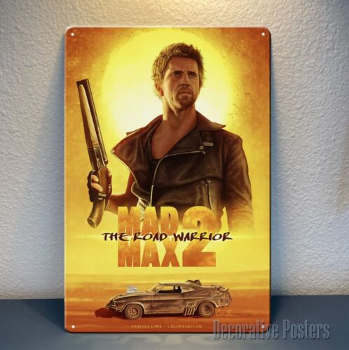 Pôster de Metal Mad Max The Ro - Home Cinema Decor avaliação e preço