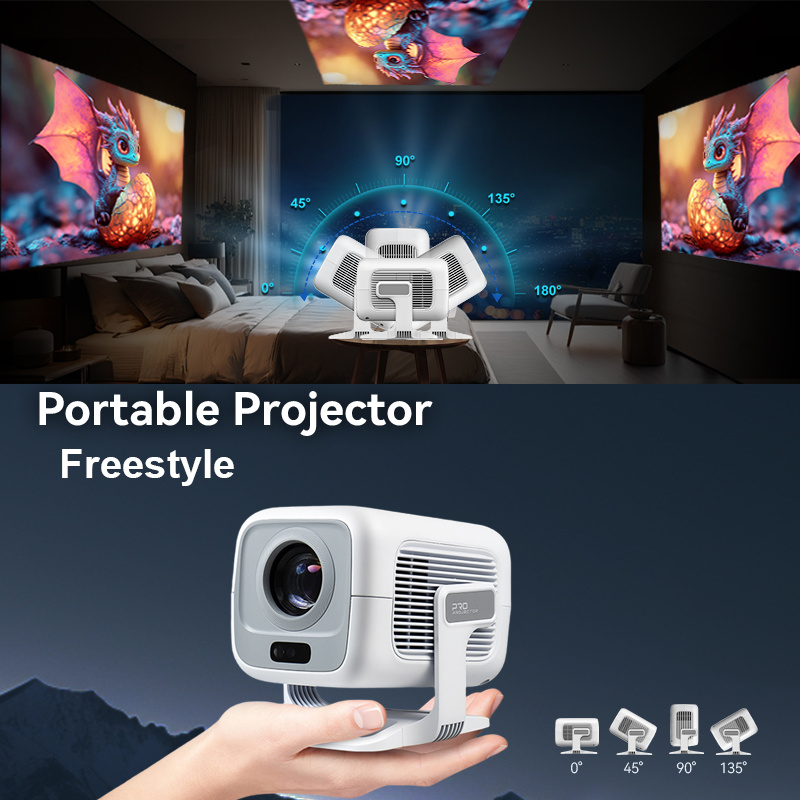 Projetor HUAWEISHI 4K Android  - Home Cinema Entertainment avaliação e preço